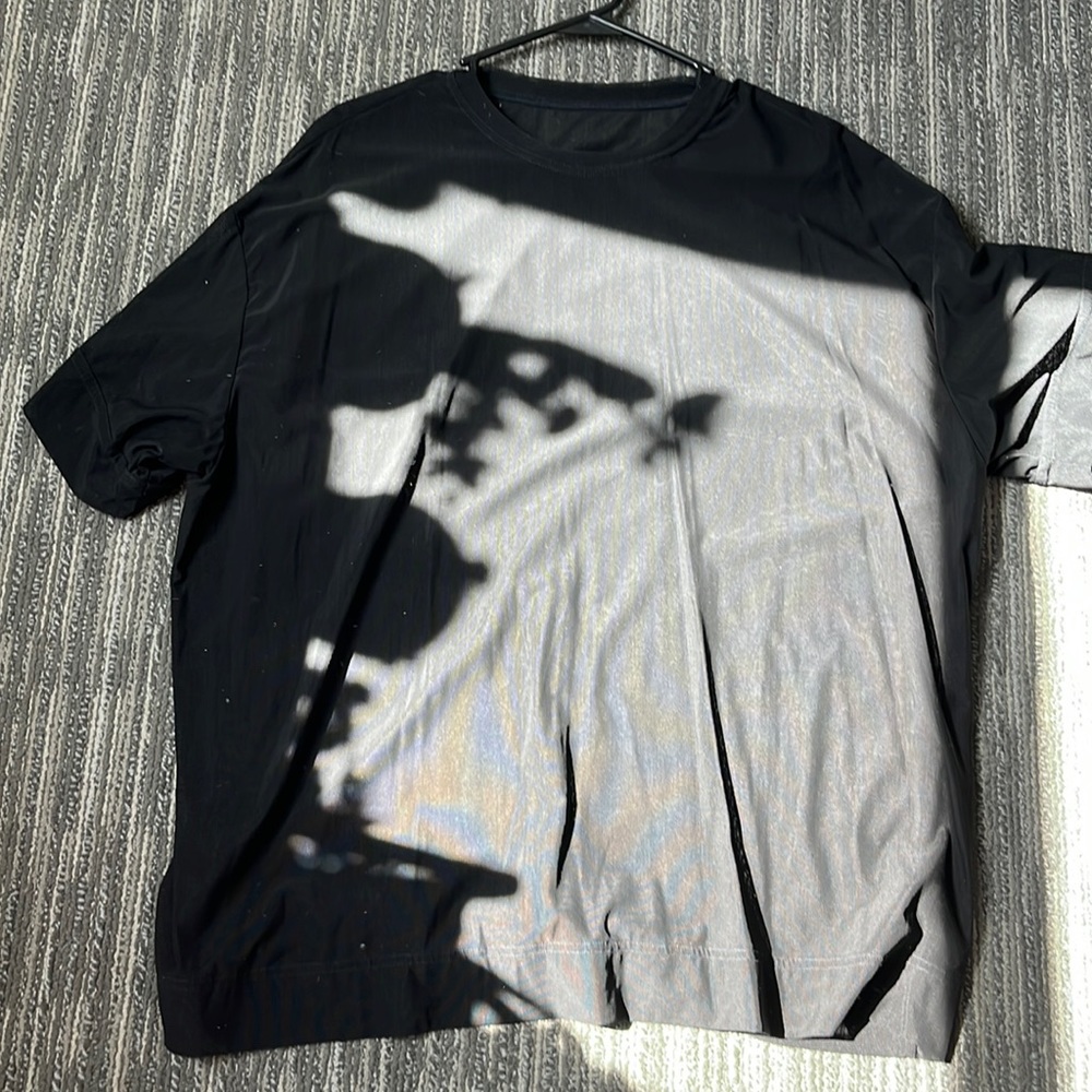 Athleta Mesh Workout Top Oversized